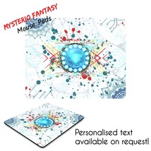 Stark-Tech Superhero Artistic Inspired Personalised Mouse Pad-Mouse Mat. - £23.85 GBP