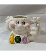 Vintage 2003 Hand painted Halloween Ghost Coffee Mug BOO Rare! - $284.91 MXN