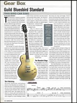 Guild Bluesbird Standard &amp; Schecter Hellcat electric guitar 2002 review article - £3.38 GBP