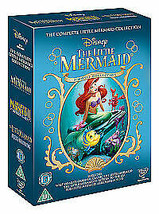 The Little Mermaid Trilogy DVD (2013) John Musker Cert U 3 Discs Pre-Owned Regio - £14.94 GBP