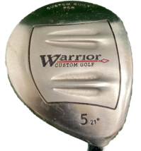 Warrior Golf Stainless 5 Wood 21* RH Men&#39;s Harrison Stiff Graphite 41.5 ... - £14.90 GBP