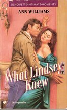 What Lindsey Knew (Silhouette Intimate Moments) Ann Williams - £2.29 GBP