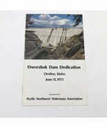Dworshak Dam Dedication Ceremony Program June 15, 1973 - $471.03 MXN