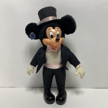 Vtg Applause Walt Disney Mickey Mouse Plush &amp; Vinyl Doll Vintage 1980&#39;s - $16.95