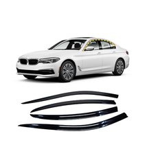 Rain Guards for BMW 5-Series Sedan 2017-2022 (4PCs) Black Tape-On Style - £106.73 GBP