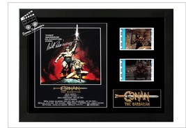 Conan the Barbarian Original Film Cell Display Signed Amazing collectabl... - $263.35 MXN+
