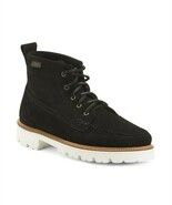new GH BASS Suede Ranger Moccasin Boots size 8 black - $120.50 CAD