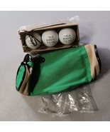 Mud Pie Humorous Golf Balls Let&#39;s Par Tee &amp; Talk Birdie To Me &amp; Green Ba... - $454.67 MXN