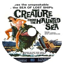 Creature From The Haunted Sea (1961) Movie DVD [Buy 1, Get 1 Free] - £7.80 GBP