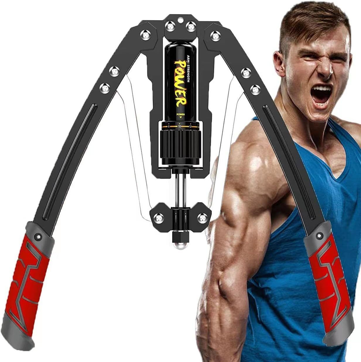 Lejieyin Twister Arm Exerciser - Adjustable 22-440Lbs Hydraulic Power/Ho... - $51.92