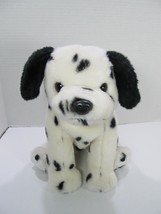 Ty Beanie Buddies DOTTY  the Dog 11&quot; Beanbag Plush Toy Dalmatian Realistic - $16.83