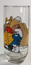VINTAGE Smurfs Collectors Drinking Glass Tumbler | Hefty Smurf | 1982 Peyo - £7.61 GBP