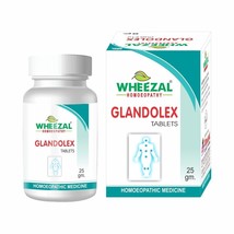 Pack of 2 - Wheezal Glandolex Tablets 25gm Homeopathic - £23.04 GBP