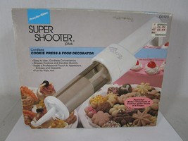 Proctor Silex Super Shooter Plus Cordless Cookie Press &amp; Food Decorator - £23.32 GBP