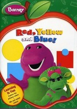 Barney the Purple Dinosaur Teaches Colors  Red, Yellow and Blue (DVD) NEW Sealed - £8.96 GBP