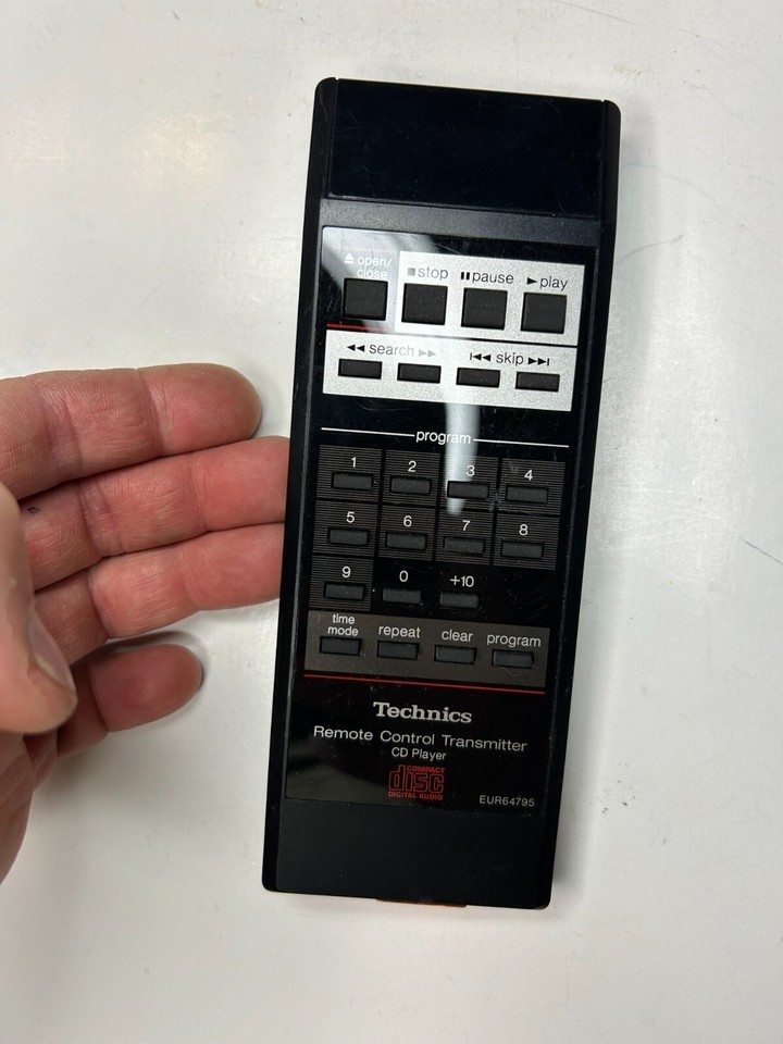 Technics EUR64795 Remote Control, OEM for CD Player SLP102 +more  			
