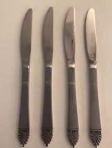 Forever Majesty Stainless Made in Japan Flatware 4 Dinner Knives 8.75&quot; each - $21.55
