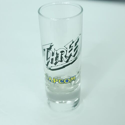 Street Fighter Capcom Three Promo Shot Glass Toothpick Holder From E3 RARE - $22.76