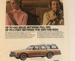 1981 Chevrolet Caprice Diesel Wagon Vintage Print Ad Advertisement pa10 - $7.91