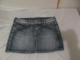 Guess Jeans Women&#39;s Stretch Denim Skirt Sz 26 6598 - £13.64 GBP