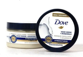 2 Count Dove 4 Oz Hair Treatment Plus Minerals Strengthens & White Clay - $23.99