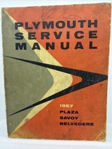 1957 Plymouth Plaza Savoy Belvedere Service Shop Repair Manual P30/P31 F... - $21.03