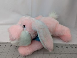 Pink Rabbit Plush 14 Inch Novelty Inc Vintage Stuffed Animal Toy - £12.07 GBP