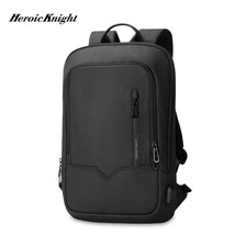 Heroic Knight Men Multifunctional Backpack Waterproof 14inch Laptop Bag High Cap - $120.23