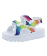 Fila Infant Toddler Spot Eva Sandals Size 7 White Orange Purple New In Box - $606.19 MXN