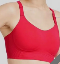 NWT All in Motion Women&#39;s High Support Sports YOGA GYM RUN Bra Cherry Red Size M - £11.98 GBP