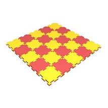 Floor Puzzle Soft Mat for Kids / 40&quot; x 40&quot; x 0.8&quot; / 25 Puzzel Connecting Mats /  - £136.86 GBP