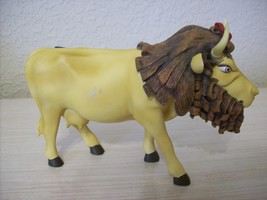 Cow Parade 2002 “Cowardly Lion” Wizard of Oz Cow  - £36.08 GBP