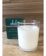 Whish Nordic Fir Natural Soy Wax Candle 8oz # - £17.56 GBP