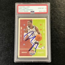 2012-13 Panini Past &amp; Present #67 Mike Conley signed Card Auto 10 PSA Slabbed Gr - £47.39 GBP