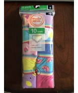Wonder Nation Girls 10 Pack Multi Color Brief Panties Underwear Size 4 New - €10,58 EUR