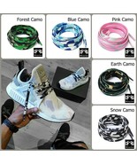 Camouflage "Camo Print" Flat Shoe Laces For  Air Max Force Jordan Lebron... - $45.00