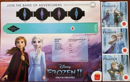 Disney Frozen II  Adventure Band Mcdonald&#39;s Promo Toy + stickers - £1.56 GBP