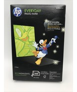 HP Everyday Glossy Photo Paper 100 Sheets 4 x 6 53 lb with Cut Tab Q5440... - £6.91 GBP