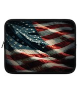 American Flag Print HP 16&quot; Sleeve - Art Laptop Sleeve - Graphic Laptop S... - £29.61 GBP