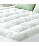 Ultra Soft King Size Mattress Topper - Viscose Made From Bamboo Pillow, ... - $81.98