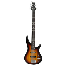 Glarry GIB Electric 5 String Bass Guitar Full Size Bag Strap Pick Connector - £157.31 GBP