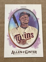 MIGUEL SANO 2017 Topps Allen & Ginter Hot Box Foil #277 Twins - $2.39