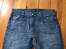 Levis 559 Classic Mens Original Riveted Straight Leg Denim Blue Jeans 36x32 36 - $36.99