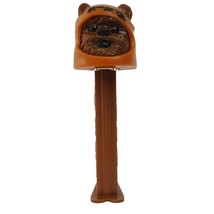 Vintage 1998 Pez Dispenser Star Wars Ewok Wickett Retired - £9.91 GBP