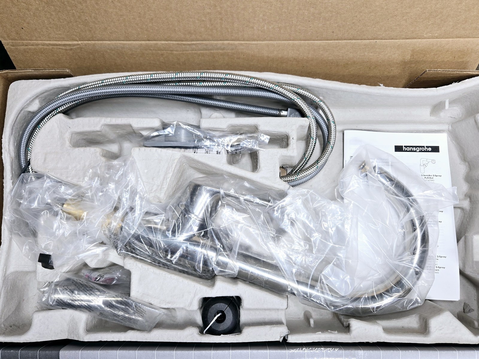 National Brand 04506831 Focus Pull Down Sprayer Kitchen Faucet - Polished Nickel Item image 7