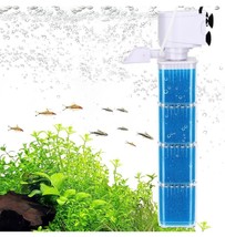 Aquarium Power Filter - Fish Tank Filter Aeration Adjustable for 40 to 1... - £20.91 GBP