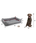 Dog Bed Washable Pet Sofa Breathable Soft Couch for Puppies Cats Sleepin... - £43.95 GBP