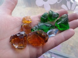 Andara crystal monatomic glass  - 50 grams 10 pieces - KA29 - £13.06 GBP