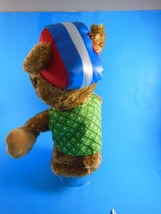 St Jude Hospital Teddy Bear Hand Puppet 11&quot; with  Vest and Hat - £6.95 GBP