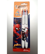 Bic Marvel Spiderman Pens 2 Pack 4 Color - $9.13